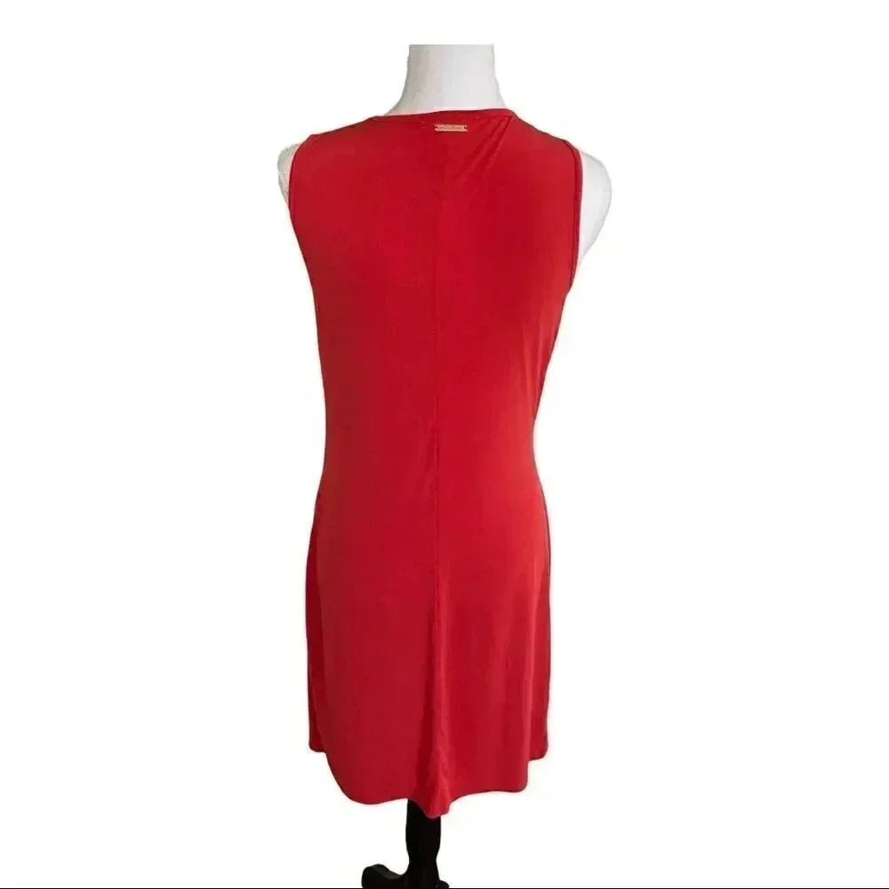 Michael KORS red dress size M EUC - Picture 3 of 9